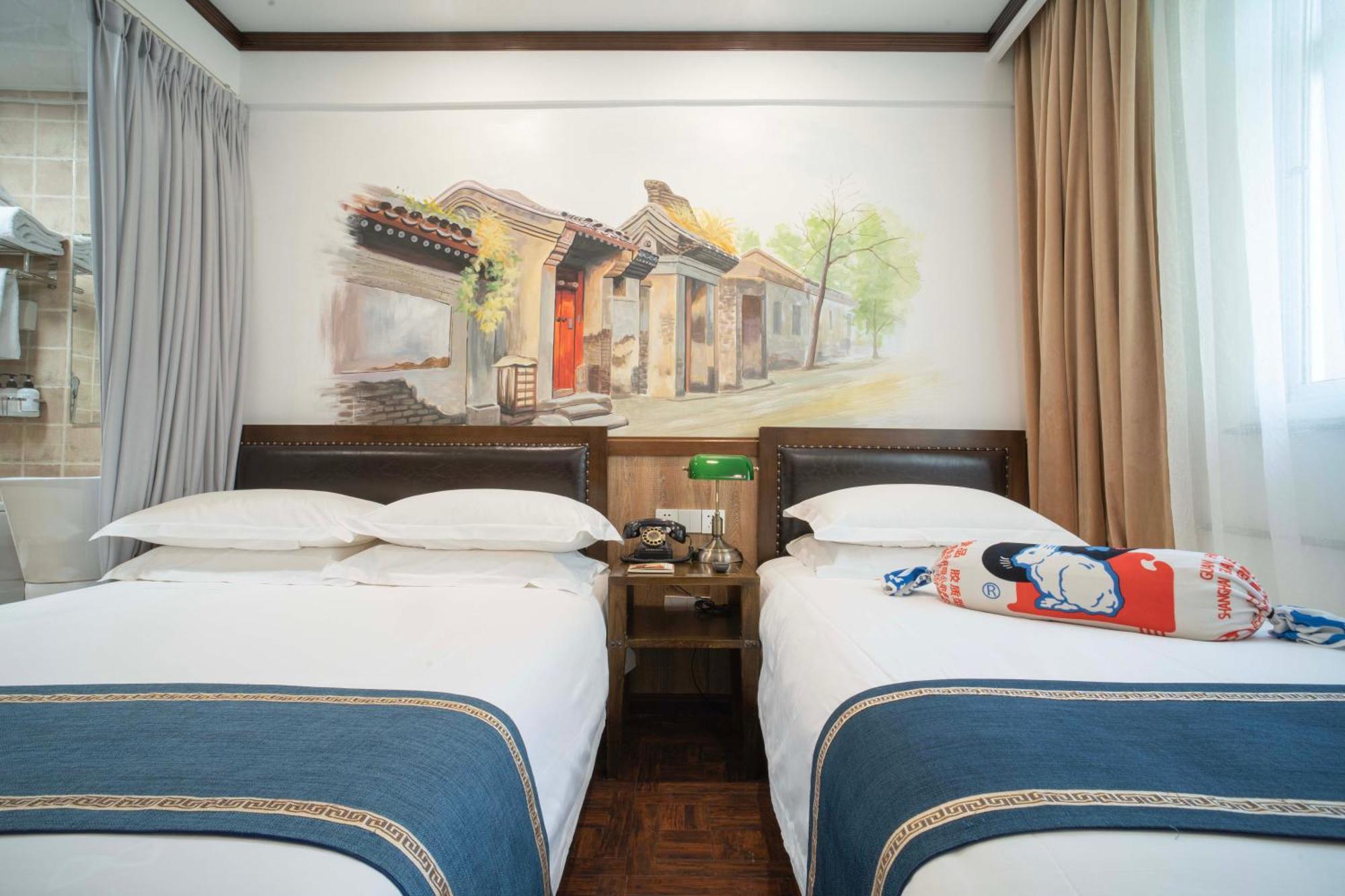 Time Traveller Hotel- Near Beijing Yonghe Lama Temple, Ghost Street, Beihai Park, Jingshan Park, Drum Tower, Houhai Bar Street, Tian'Anmen Square, Located In Beijing Traditional Hutongs, 5 Minutes Away From Subway, Free Laundry Serive Exterior foto